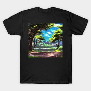 Anime Style Landscape T-Shirt